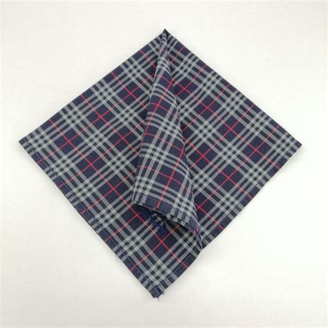 vintaged burberry tie|Burberry pocket square.